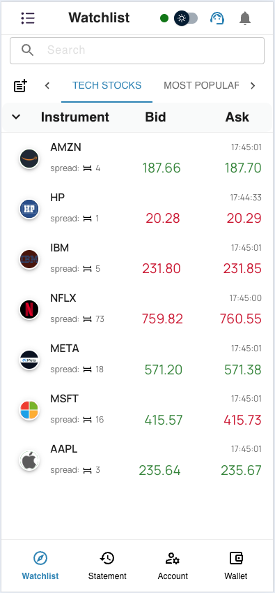 Customer Portal Dashboard